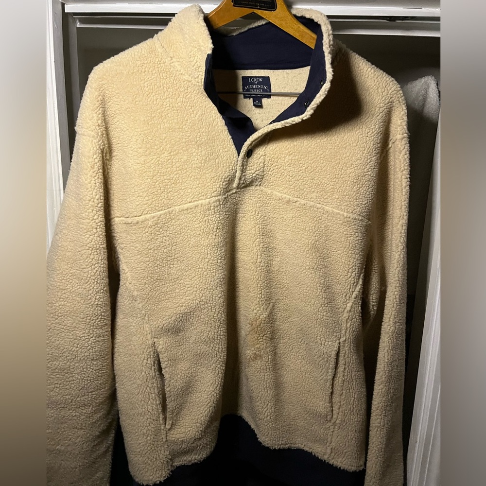 J. CREW Fleece Jacket - Picture 2 of 7